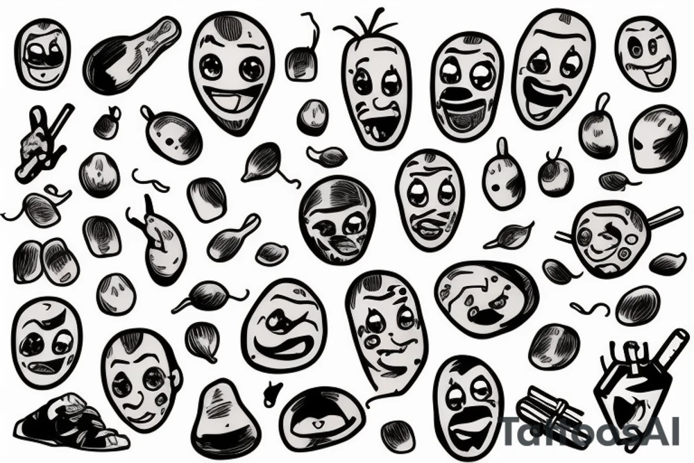 Potato tattoo idea