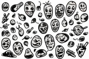 Potato tattoo idea