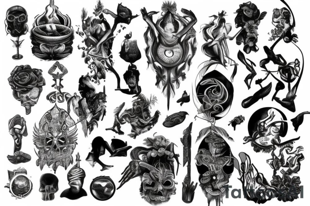 The gods has abandoned us tattoo idea