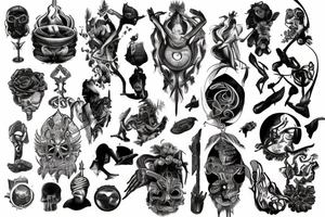 The gods has abandoned us tattoo idea