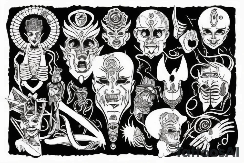 The gods has abandoned us tattoo idea