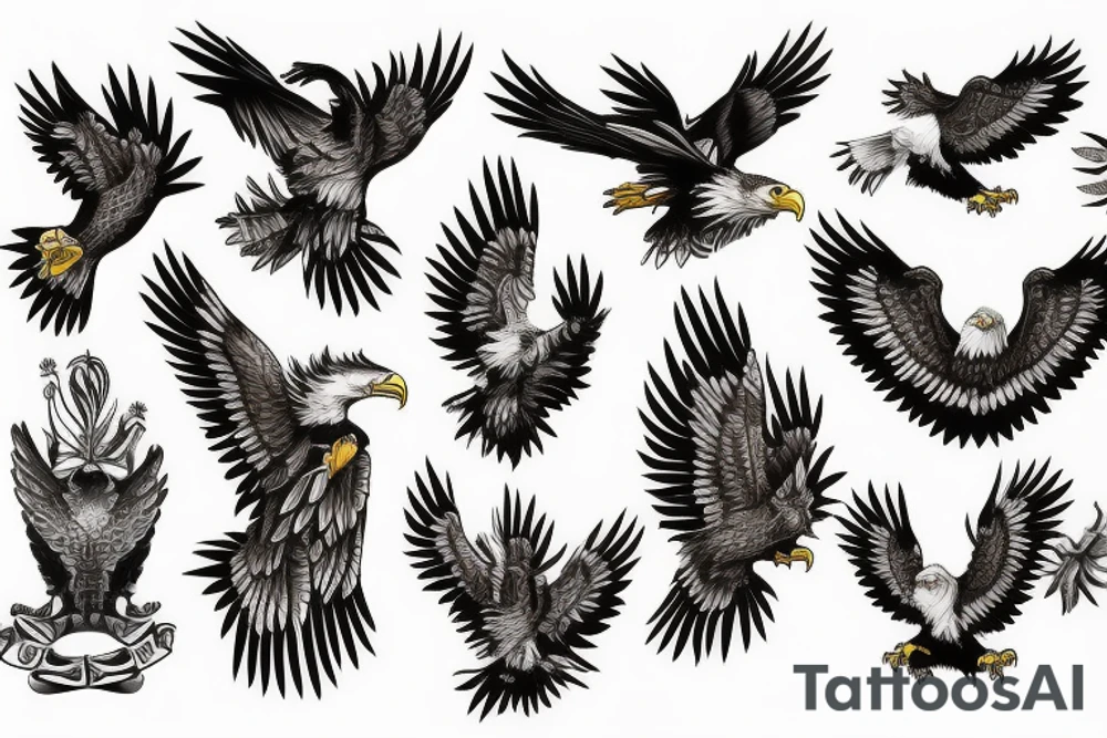 eagle tattoo idea