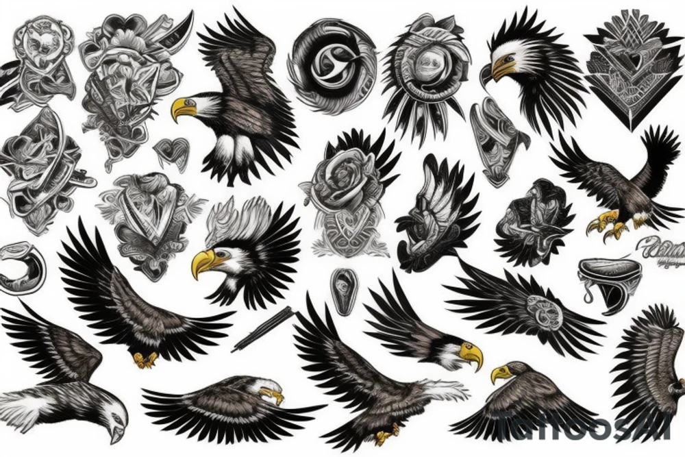 eagle tattoo idea