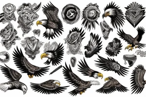 eagle tattoo idea