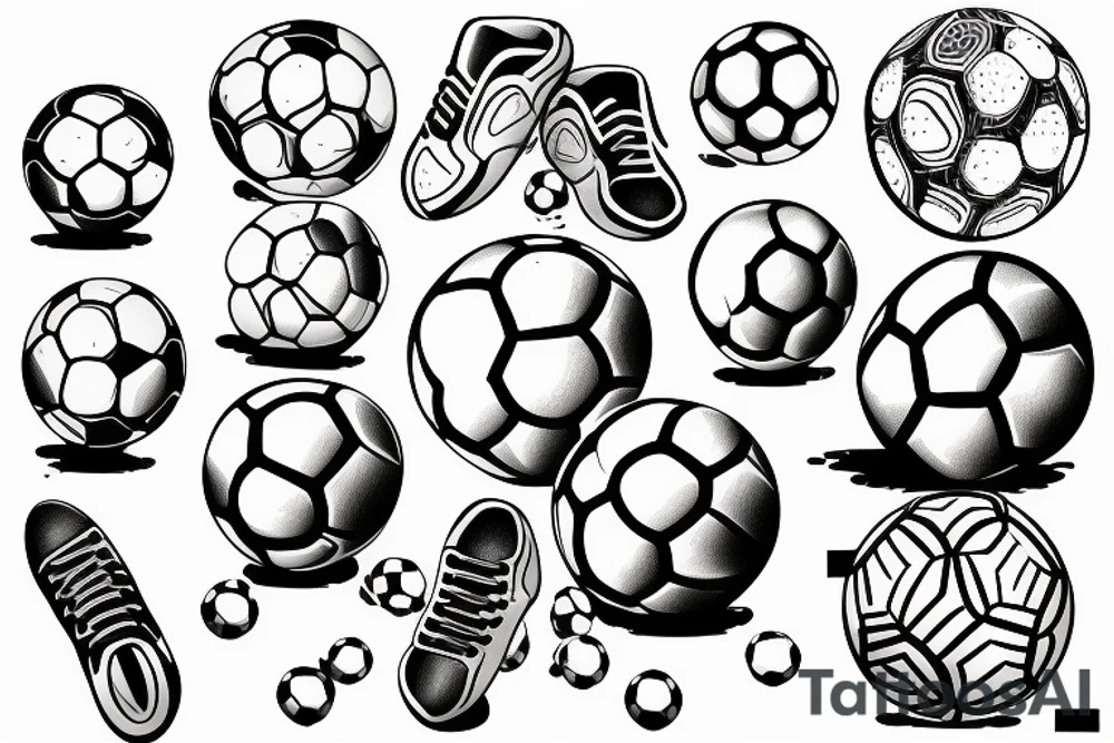 Soccerball tattoo idea