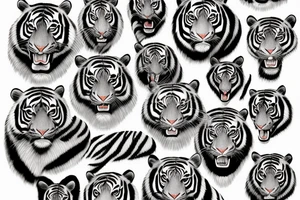 indian tiger tattoo idea