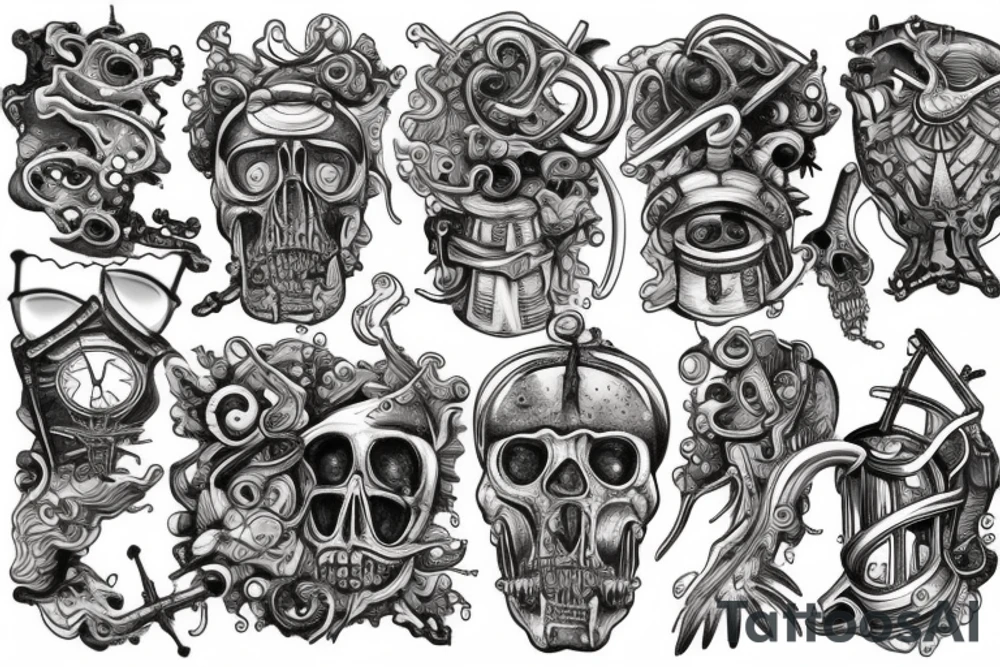 Shipwreck tattoo idea