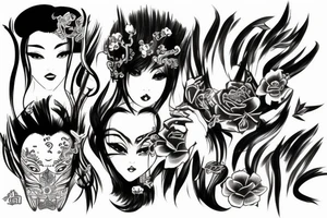 Xin Yan from Genshin Impact tattoo idea
