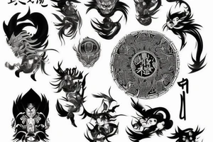 Xin Yang from Genshin Impact tattoo idea
