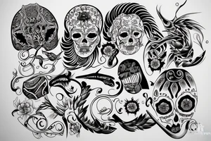 Diluc tattoo idea