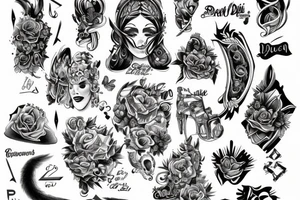 Diluc tattoo idea