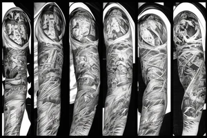 God coming down tattoo idea