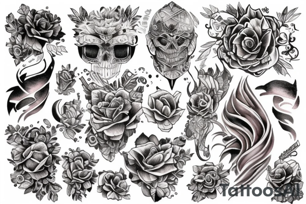 fine line tattoo idea