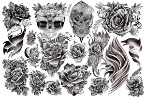 fine line tattoo idea