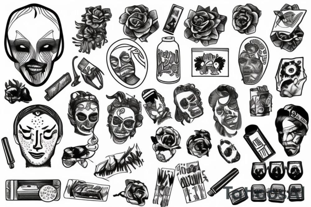 drugs tattoo idea
