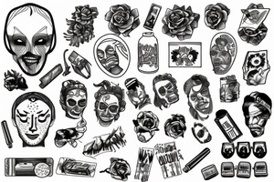 drugs tattoo idea