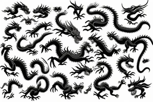 Dragon china tattoo idea