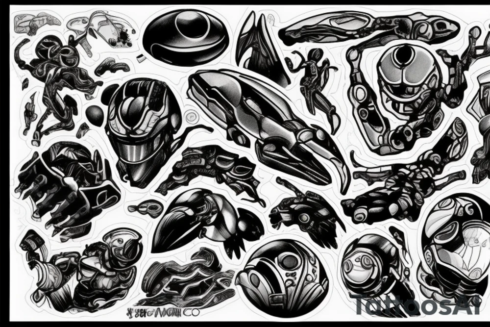 Metroid tattoo idea