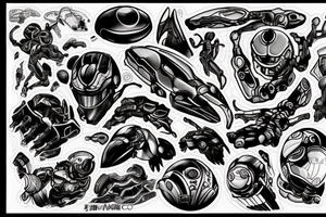 Metroid tattoo idea