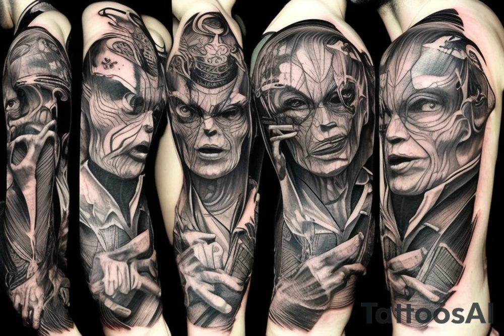 Monstrous humanoid tattoo idea