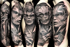 Monstrous humanoid tattoo idea