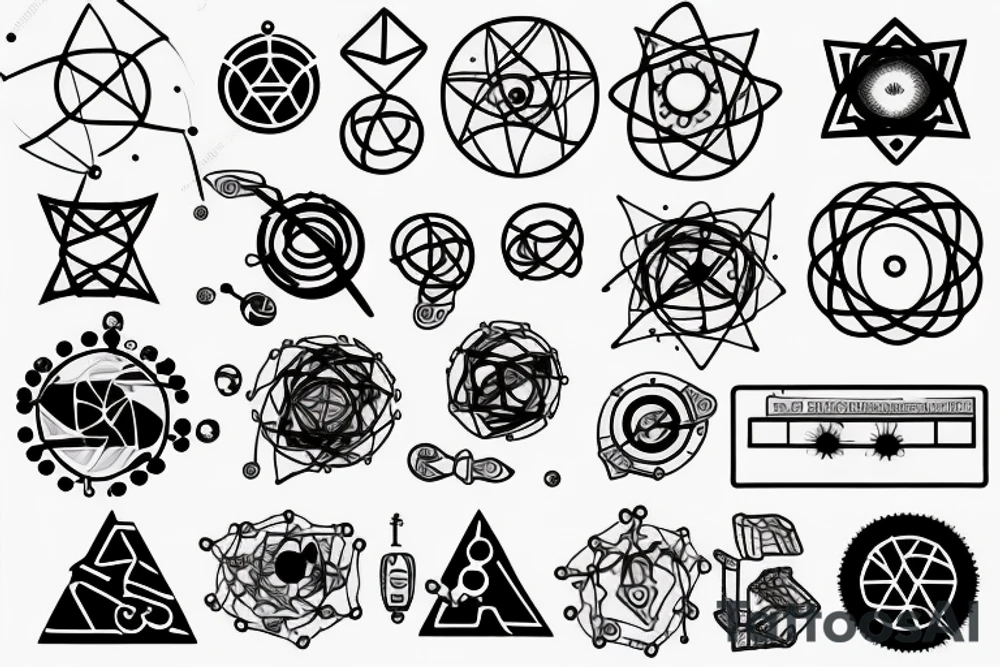 quantum machine learning physics tattoo idea
