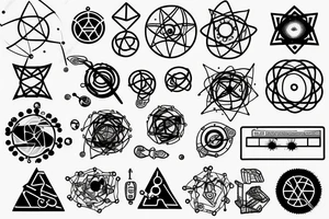quantum machine learning physics tattoo idea