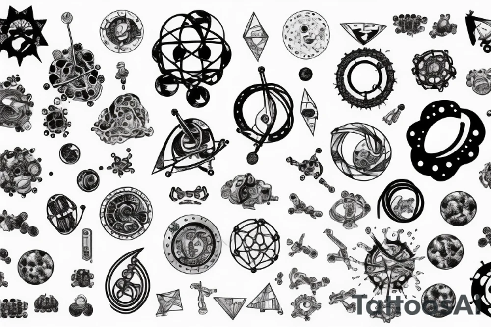 quantum machine learning physics tattoo idea