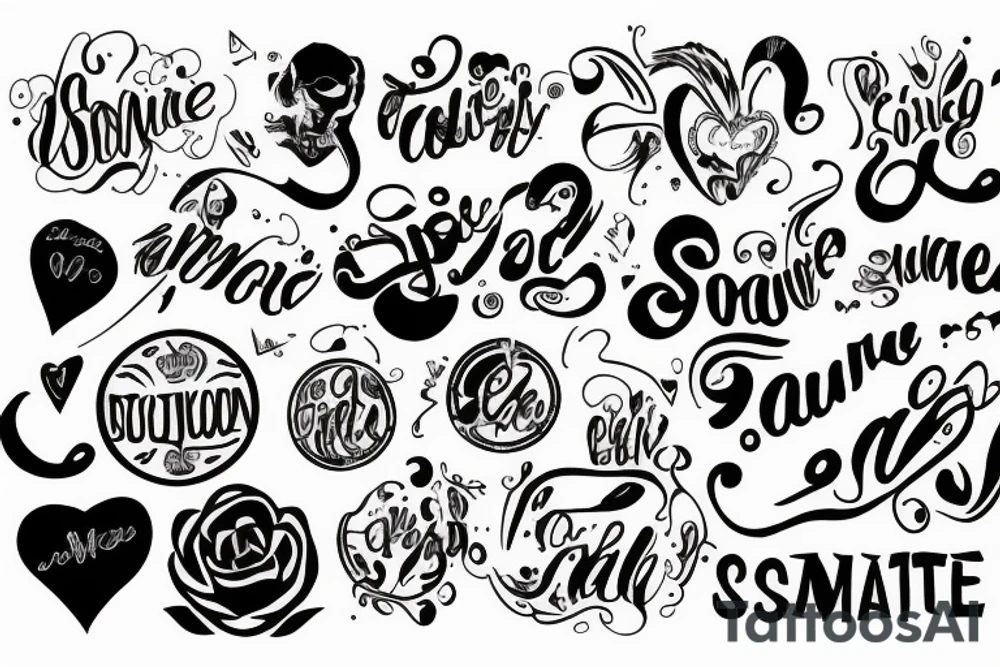 Soulmate PD tattoo idea