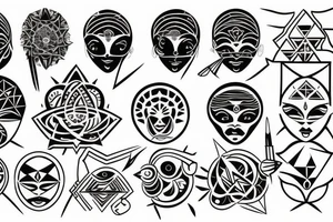 third eye tattoo idea