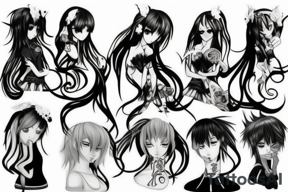 anime tattoo idea