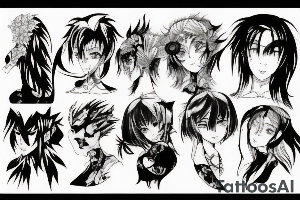anime tattoo idea