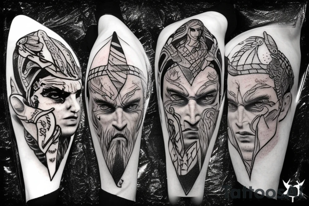 God of war tattoo idea