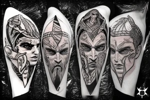 God of war tattoo idea