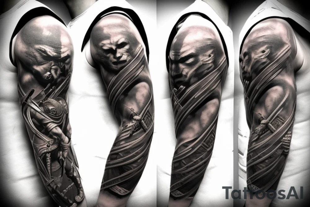 God of war tattoo idea