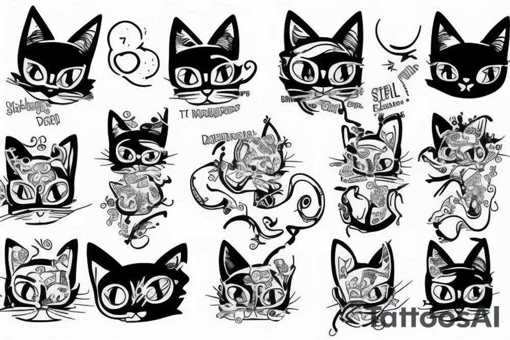 Schrödinger's cat tattoo idea
