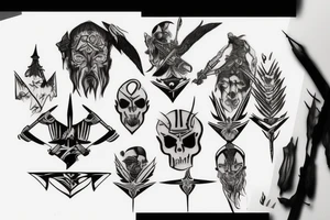 God of war tattoo idea