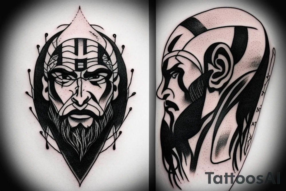 God of war tattoo idea