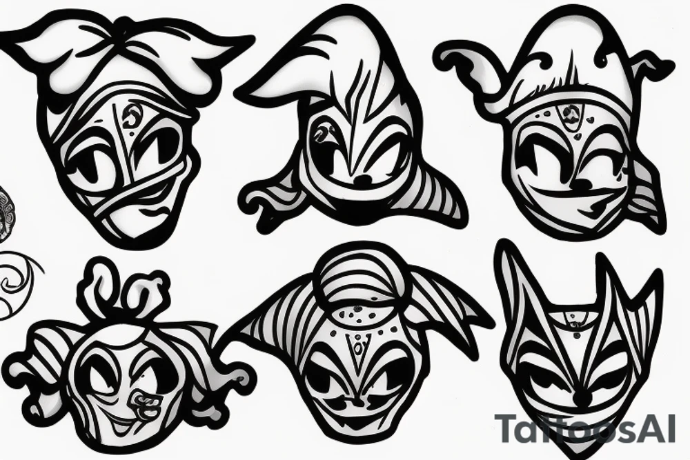 Jester tattoo idea