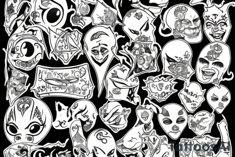 Jester tattoo idea