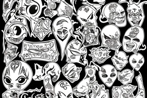 Jester tattoo idea