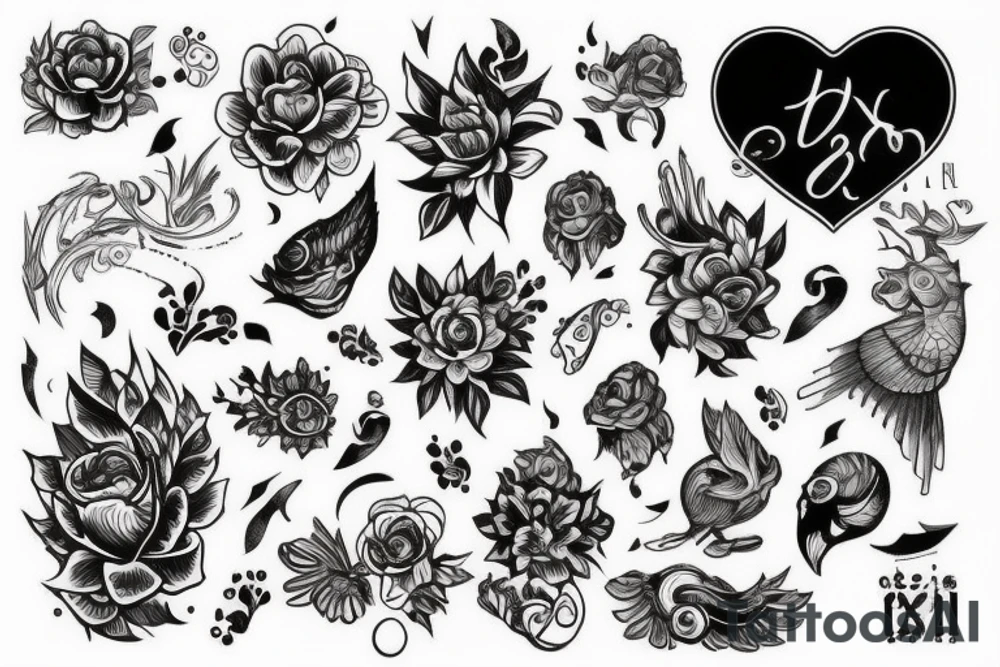 Член в облаках tattoo idea