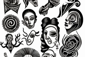 Nothing tattoo idea