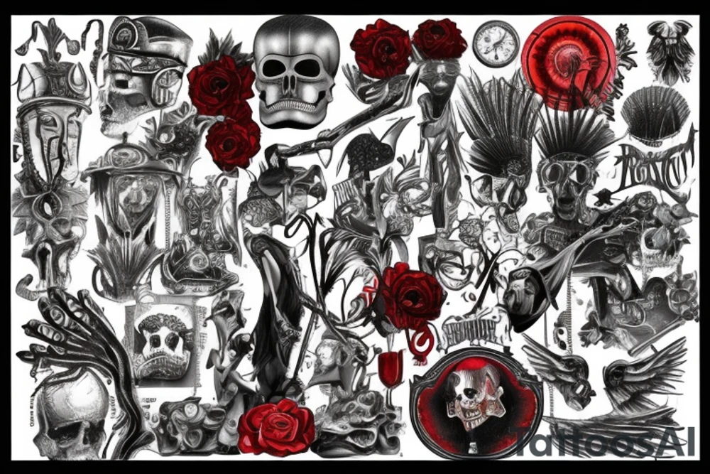 bloody empire tattoo idea