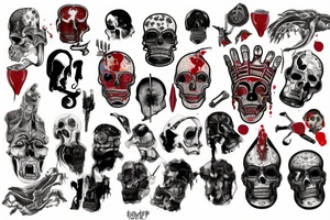bloody empire tattoo idea