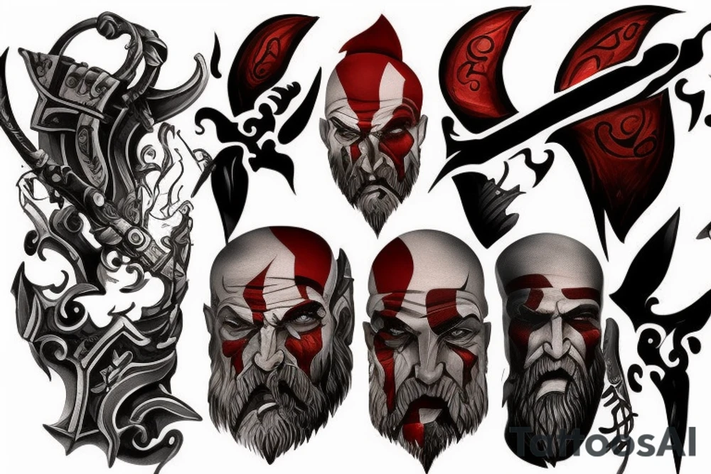 god of war tattoo idea