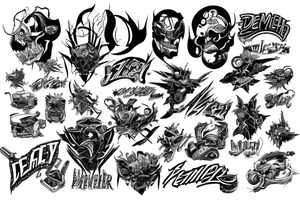 Demolisher tattoo idea