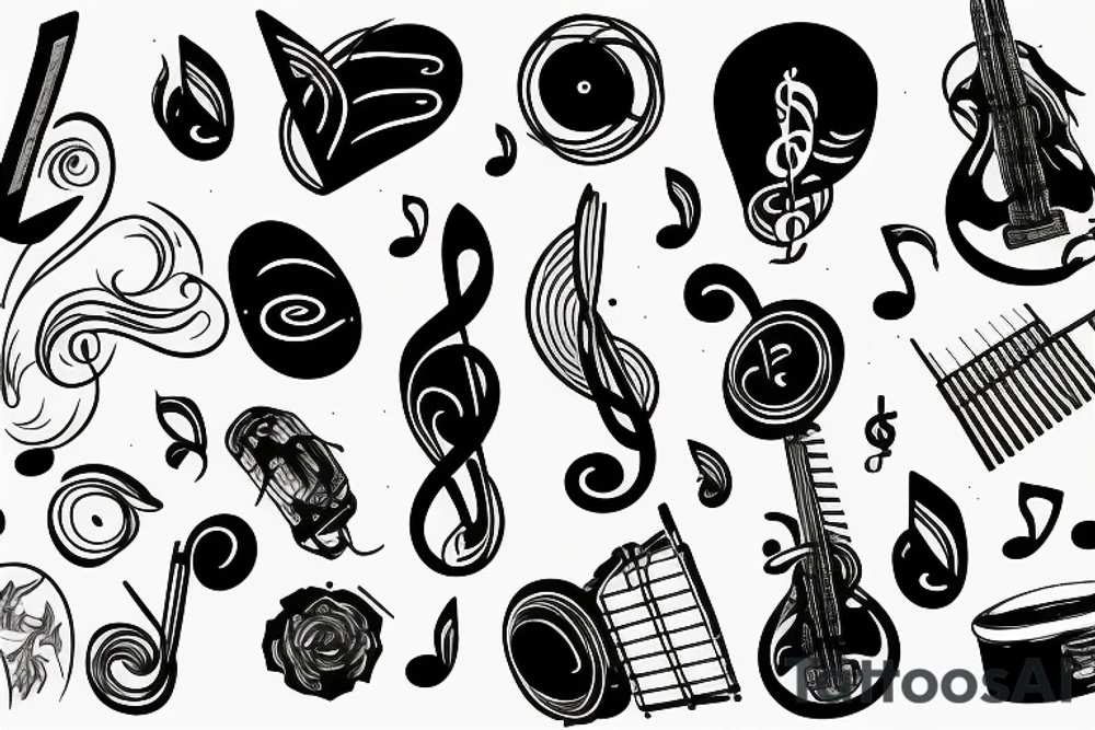 music, window, ascension, synesthesia tattoo idea