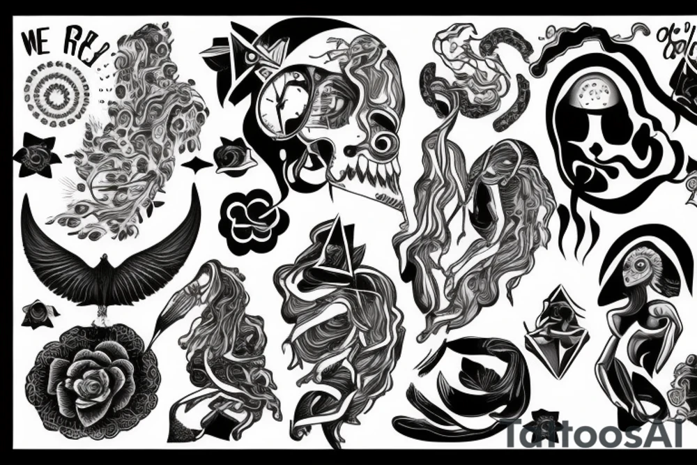 We are made of energy tattoo idea