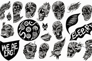 We are made of energy tattoo idea